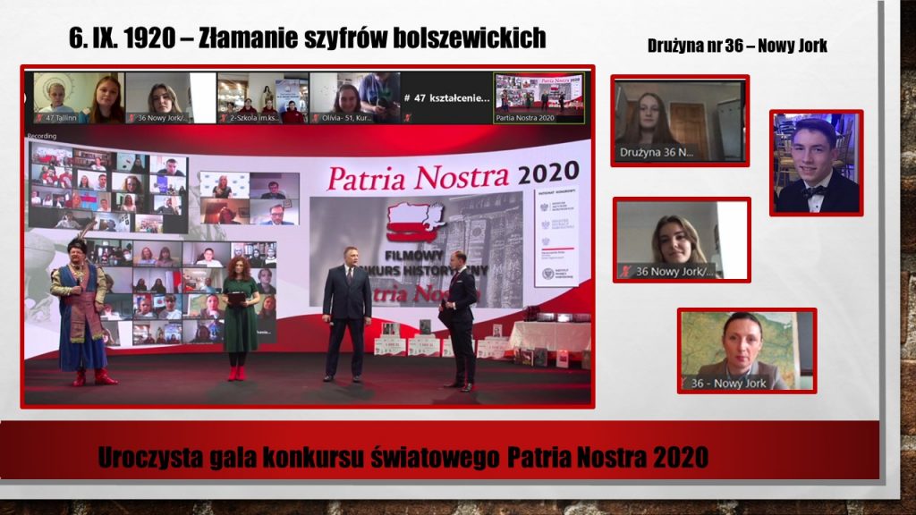 Patria Nostra – V edycja konkursu światowego