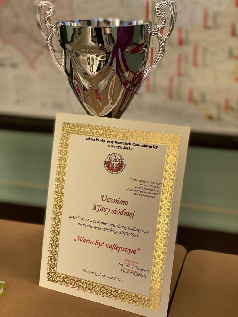 Zakończenie roku szkolnego 2020/2021