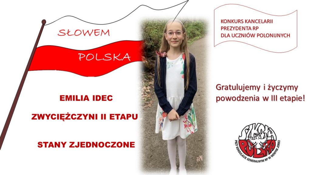 Emilia Idec reprezentantką Stanów Zjednoczonych!