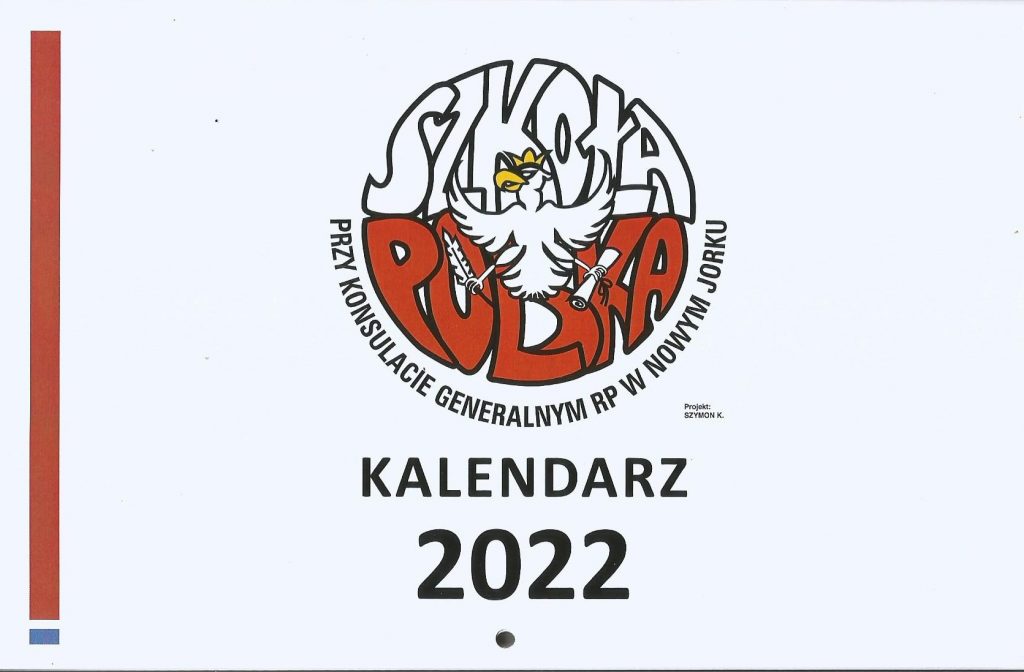 Mamy szkolny kalendarz na 2022 rok!