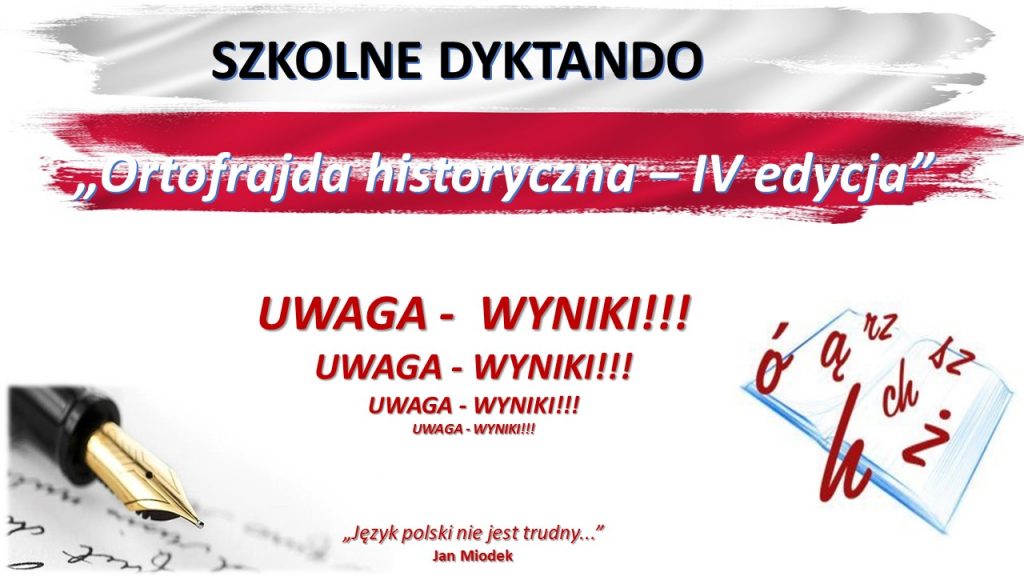 „Ortofrajda Historyczna” – wyniki