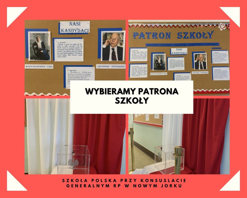 Wybieramy Patrona Szkoły!