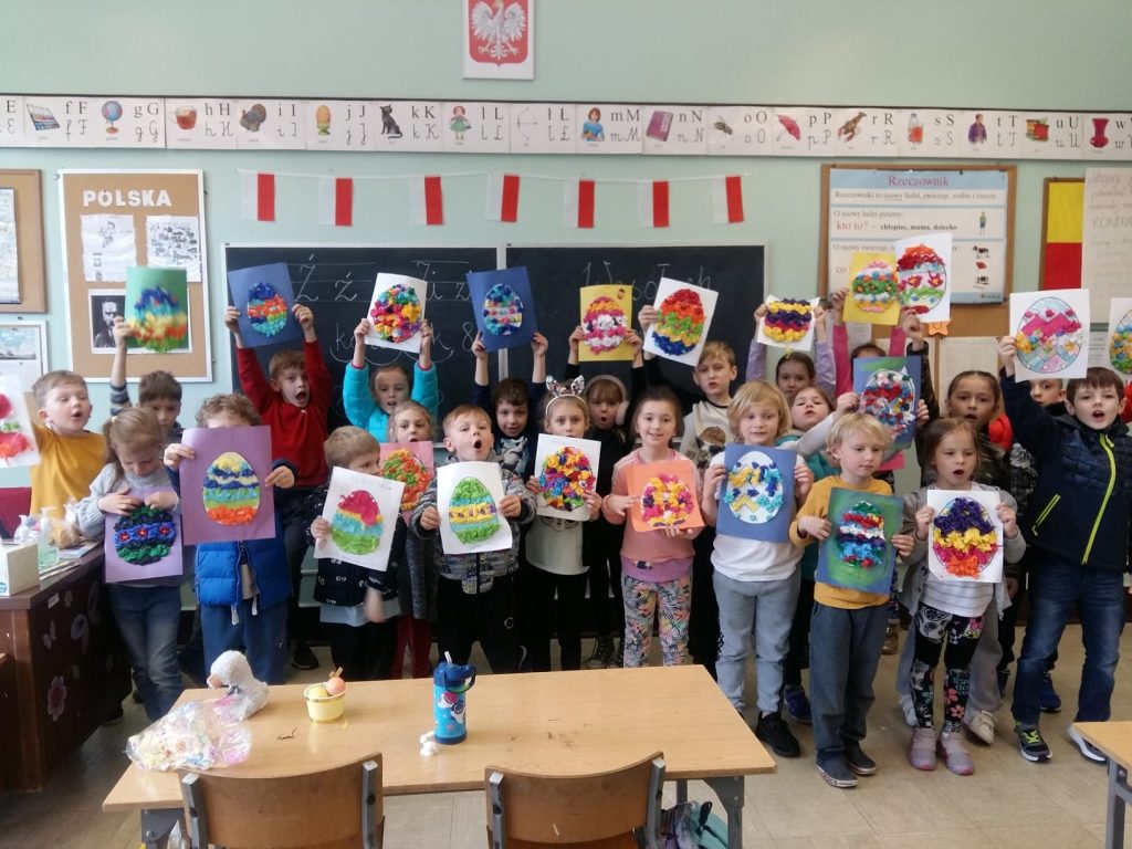 Wielkanocne warsztaty w klasie I