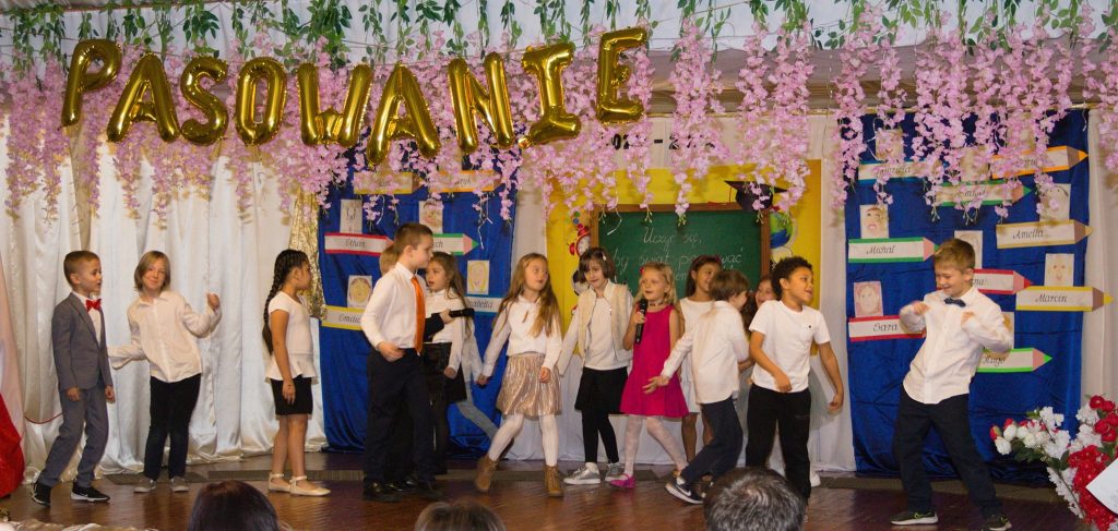 Pasowanie na ucznia klasy pierwszej