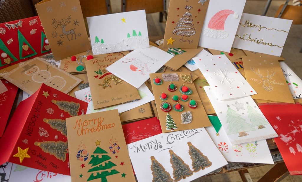 Świąteczne kartki dla seniorów