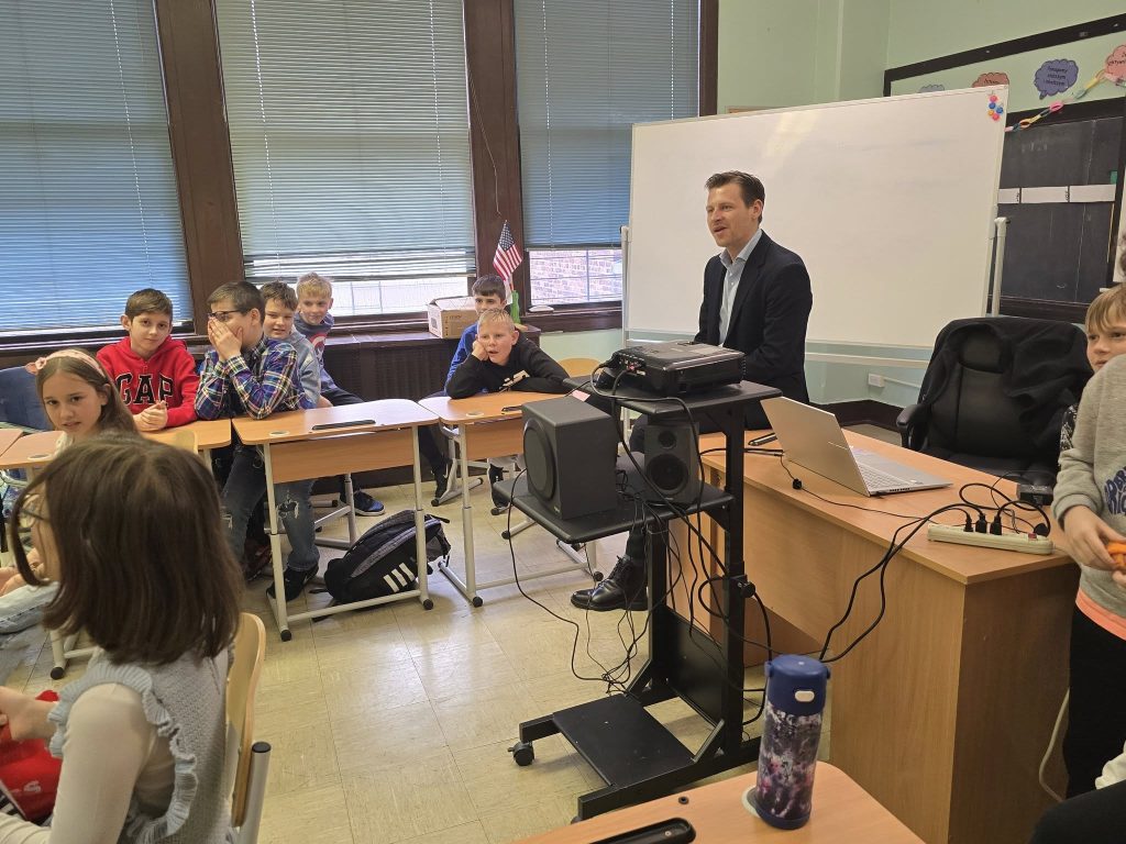 Patryk Szwichtenberg w naszej szkole