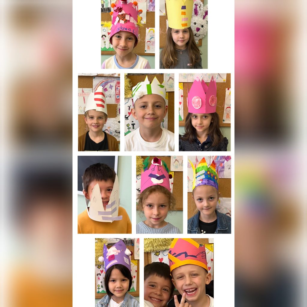 Sześciolatki uczą się o Bolesławie Chrobrym