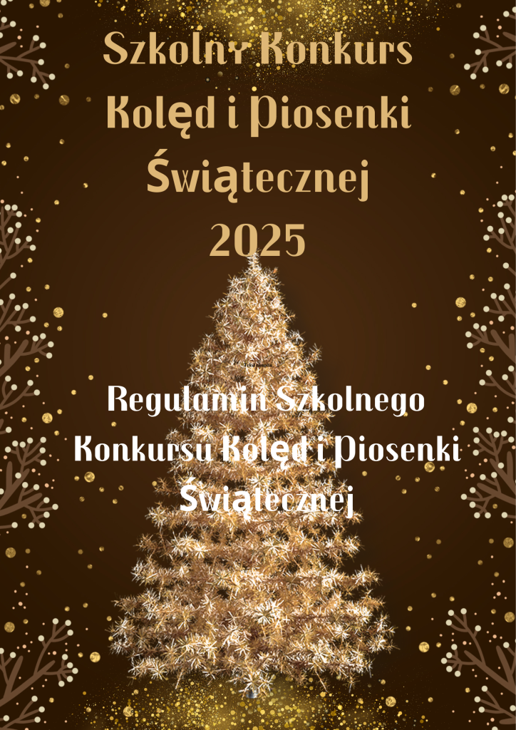 Zapraszamy do udziału w Szkolnym Konkursie Kolęd i Piosenki Świątecznej