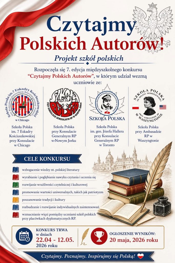 Wyniki VII edycji konkursu „Czytajmy polskich autorów”